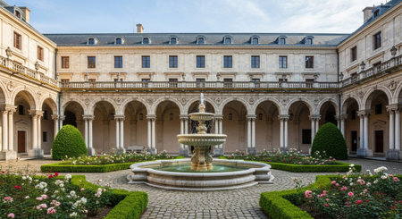 Global Cultural Heritage Landmarks and Traditional Festive Decorations.の写真素材