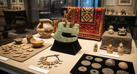 Global Cultural Heritage Landmarks and Traditional Festive Decorations.