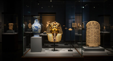 Global Cultural Heritage Landmarks and Traditional Festive Decorations.