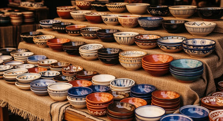 Global Cultural Heritage Landmarks and Traditional Festive Decorations.の写真素材