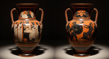 Global Cultural Heritage Landmarks and Traditional Festive Decorations.の写真素材