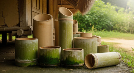 Global Cultural Heritage Landmarks and Traditional Festive Decorations.の写真素材