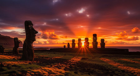 Global Cultural Heritage Landmarks and Traditional Festive Decorations.の写真素材