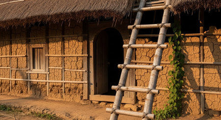 Global Cultural Heritage Landmarks and Traditional Festive Decorations.の写真素材