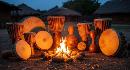Global Cultural Heritage Landmarks and Traditional Festive Decorations.