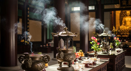 Global Cultural Heritage Landmarks and Traditional Festive Decorations.