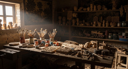 Global Cultural Heritage Landmarks and Traditional Festive Decorations.