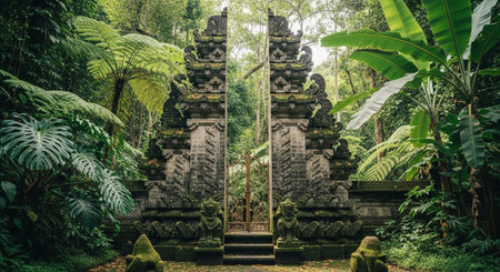 Global Cultural Heritage Landmarks and Traditional Festive Decorations.の写真素材