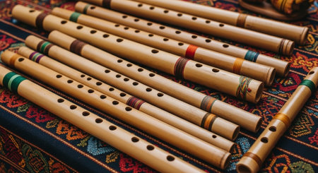 Global Cultural Heritage Landmarks and Traditional Festive Decorations.の写真素材