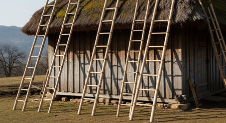 Global Cultural Heritage Landmarks and Traditional Festive Decorations.