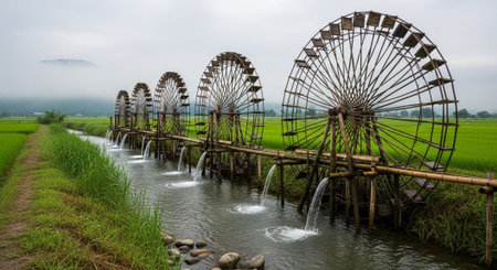 Global Cultural Heritage Landmarks and Traditional Festive Decorations.の写真素材