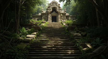 Global Cultural Heritage Landmarks and Traditional Festive Decorations.の写真素材