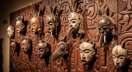 Global Cultural Heritage Landmarks and Traditional Festive Decorations.