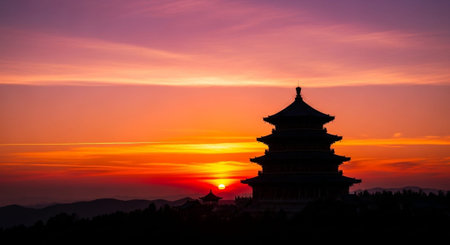 Global Cultural Heritage Landmarks and Traditional Festive Decorations.