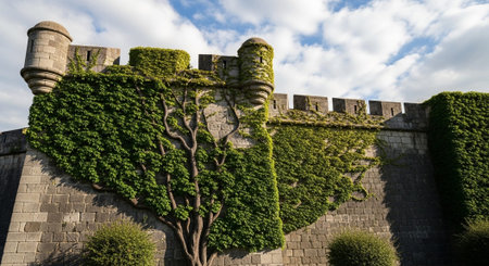 Global Cultural Heritage Landmarks and Traditional Festive Decorations.の写真素材