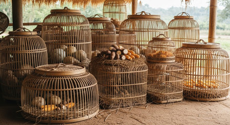 Global Cultural Heritage Landmarks and Traditional Festive Decorations.