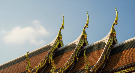 Global Cultural Heritage Landmarks and Traditional Festive Decorations.の写真素材