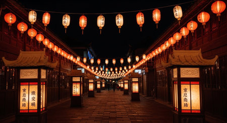 Global Cultural Heritage Landmarks and Traditional Festive Decorations.