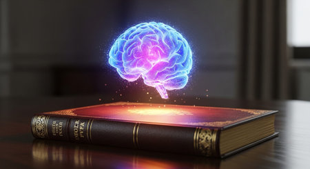 Modern Education and Study Concept Background.