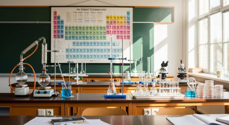 Modern Education and Study Concept Background.