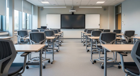 Modern Education and Study Concept Background.