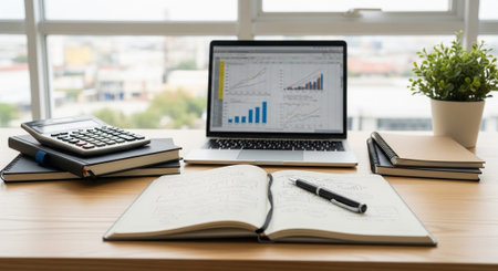 Modern Education and Study Concept Background.
