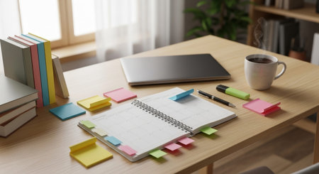 Modern Education and Study Concept Background.