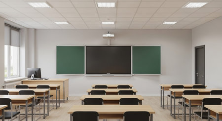 Modern Education and Study Concept Background.