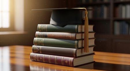 Modern Education and Study Concept Background.の写真素材