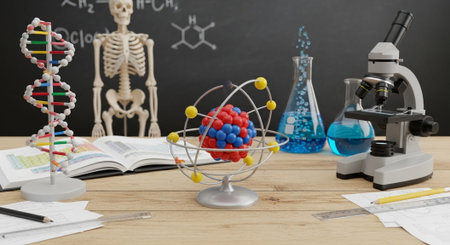 Modern Education and Study Concept Background.の写真素材