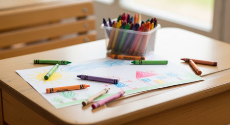Modern Education and Study Concept Background.