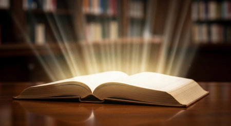 Modern Education and Study Concept Background.