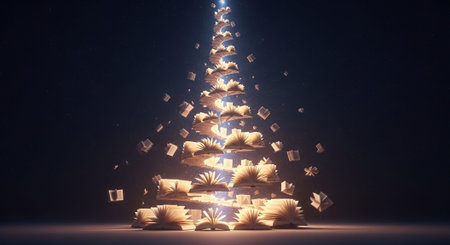Modern Education and Study Concept Background.
