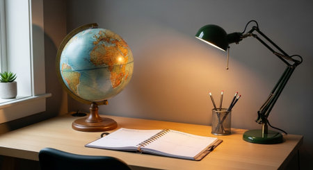 Modern Education and Study Concept Background.