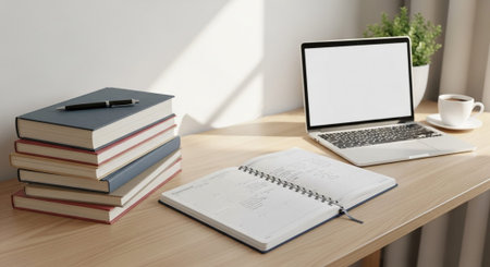 Modern Education and Study Concept Background.