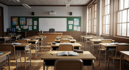 Modern Education and Study Concept Background.の写真素材