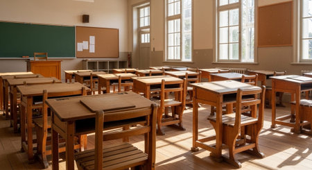 Modern Education and Study Concept Background.