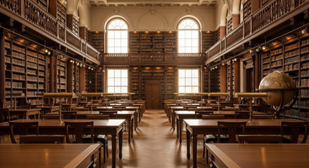 Modern Education and Study Concept Background.