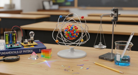 Modern Education and Study Concept Background.