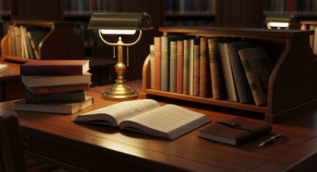 Modern Education and Study Concept Background.