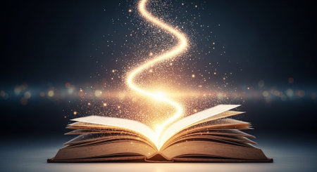 Modern Education and Study Concept Background.