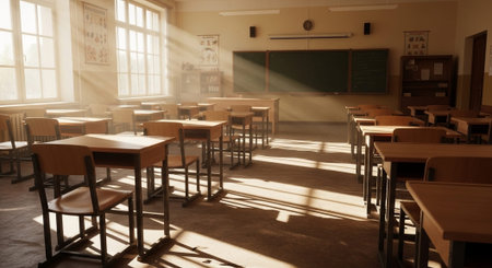 Modern Education and Study Concept Background.