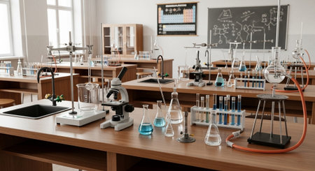 Modern Education and Study Concept Background.