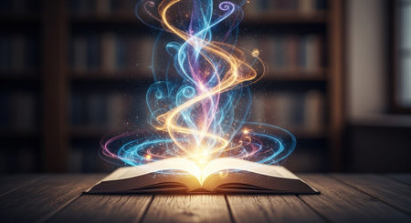 Modern Education and Study Concept Background.の写真素材