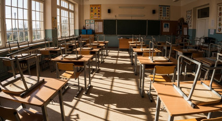 Modern Education and Study Concept Background.の写真素材