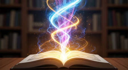 Modern Education and Study Concept Background.