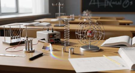 Modern Education and Study Concept Background.