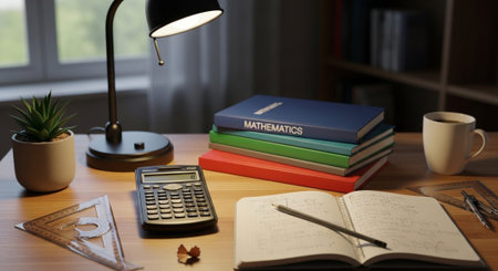 Modern Education and Study Concept Background.