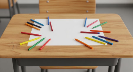 Modern Education and Study Concept Background.