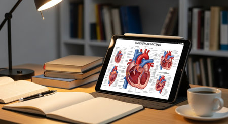 Modern Education and Study Concept Background.